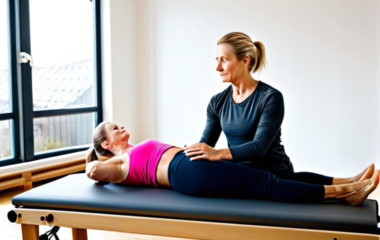필라테스 강사와 직업 윤리 - **Image Prompt 1: Building Trust and Personalized Care**
    A professional Pilates coach, a woman i...